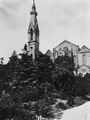 Gebrüder Alinari: Glockenturm und Abside von Santa Croce