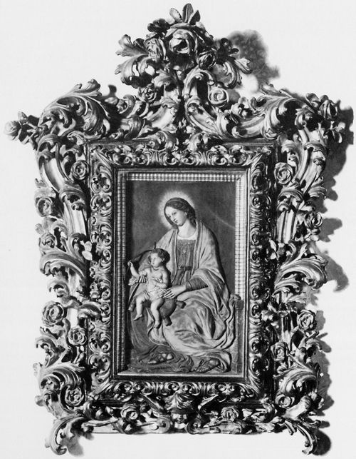 Gebrder Alinari: Rahmen aus dem 18. Jahrhundert aus einer Steinvilla bei Florenz