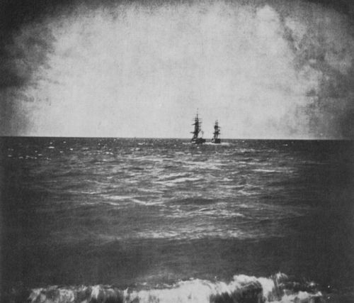 Gray, Gustave Le: Segelschiffe auf dem Meer