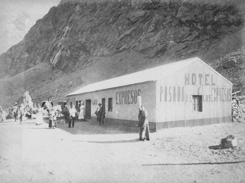 Heffer, Obder: Hospiz, Juncal-Pass in den Anden