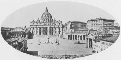 MacPherson, Robert: Der Petersplatz in Rom