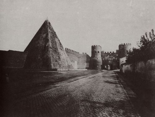 Mang, Michele: Die Via Ostiense und die Pyramide des Caius Cestius