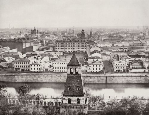 Mej, Albert Ivanovič: Blick vom Glockenturm »Ivan der Groe« im Kreml, Moskau