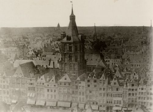 Michiels, Johann Franz: Alter Markt mit Rathausturm