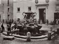 Molins, Pompeo: Die Piazza Mattei mit der Fontana delle Tartarughe