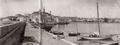 Ngre, Charles: Hafen von Cannes, im Hintergrund das Kloster Suquet