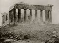 Oppenheim, August F.: Der Parthenon, östliche Front und südliche Seite, Athen