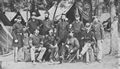 O'Sullivan, Timothy H.: Bealeton, Virginia, Offiziere und freiwillige Ofiziere, D Kompanie, 93. New York Infanterieeinheit