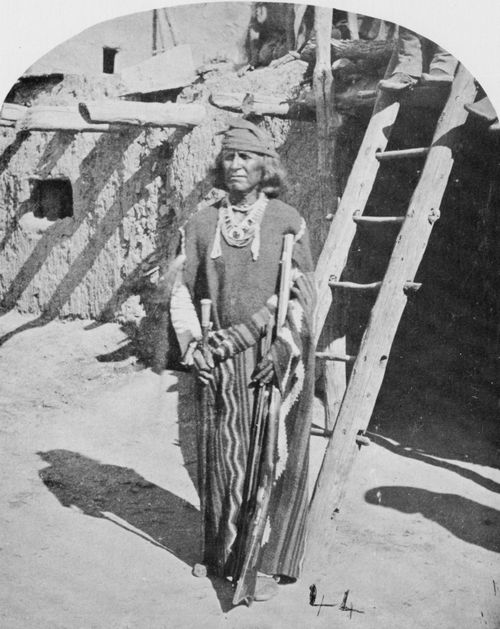 O'Sullivan, Timothy H.: Der Kriegshuptling der Zuni Indianer