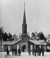 O'Sullivan, Timothy H.: Petersburg, Virginia, die Poplar Grove Kirche