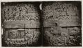 Schaefer, Adolph: Detailaufnahme der zweiten Reliefreihe der westlichen Auenwand der Tempelanlage Borobudur, Java