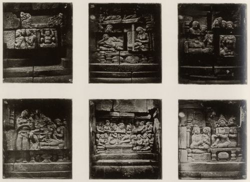 Schaefer, Adolph: Die zweite Reliefreihe der westlichen Auenwand der Tempelanlage Borobudur, Java