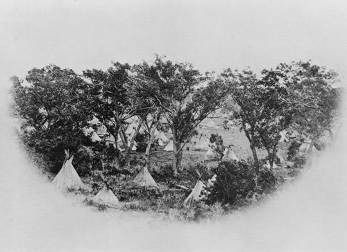 Soule, Will: Kiowa-Lager nahe dem Canadian River