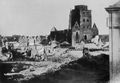 Stelzner, Carl Ferdinand: Die Ruinen der Nikolaikirche