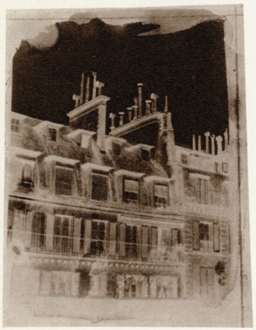 Talbot, William Henry Fox: Blick aus dem Fenster von Talbots Wohnung in der Rue de la Paix, Paris