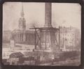 Talbot, William Henry Fox: Trafalgar Square, Errichtung der Nelson-Sule