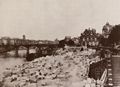 Französischer Photograph: Ansicht des Pont des Arts in Paris