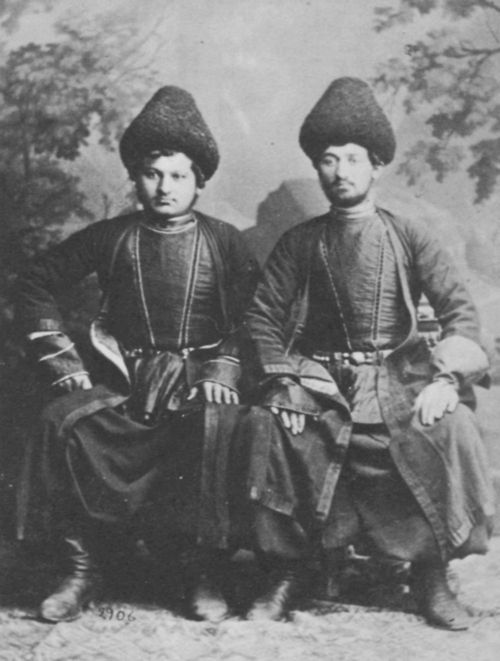 Russischer Photograph: Armenier aus Eriwan