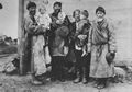 Russischer Photograph um 1885: Bauern aus der Gegend der mittleren Wolga