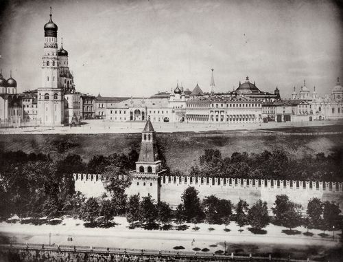 Russischer Photograph um 1870-1880: Blick auf den Kreml