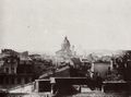 Italienischer Photograph um 1850: Blick auf Rom von der Piazza SS. Trinità dei Monti aus