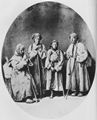 Russischer Photograph um 1870: Blinde Wanderpilgerinnen