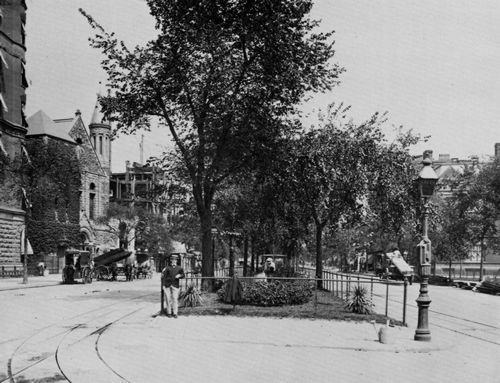 Amerikanischer Photograph um 1900: Broadway Norden von der 72nd Street