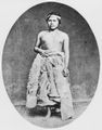 Argentinischer Photograph um 1870: Cartes de visite mit Indio