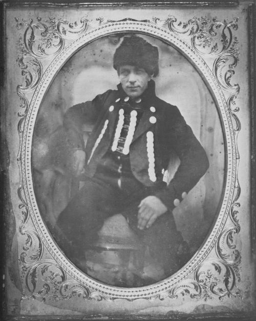 Deutscher Photograph um 1850: Dachauer Bauer