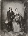 Deutscher Photograph um 1855: Das Ehepaar Krone, Dresden