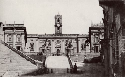 Italienischer Photograph um 1852: Das Kapitol