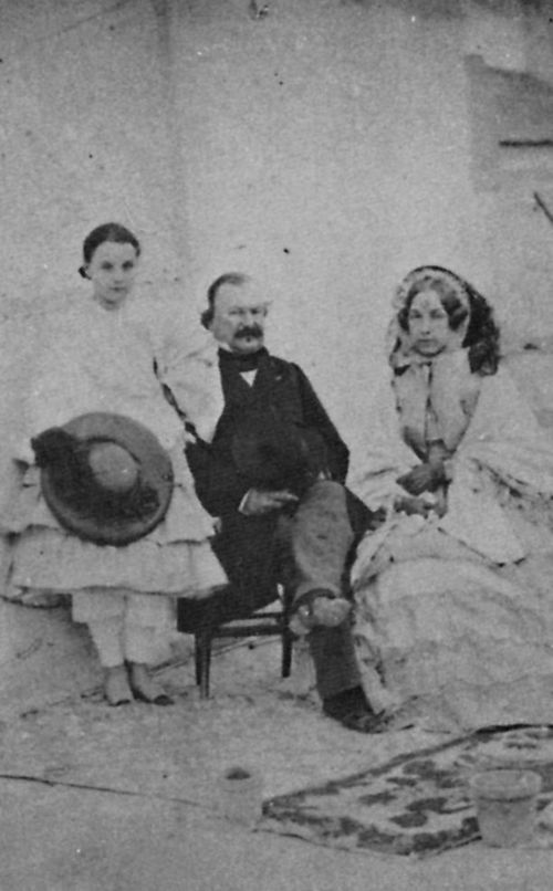 Franzsischer Photograph um 1859: Familienportrt