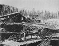 Russischer Photograph um 1867: Goldfrdersttten im Ural