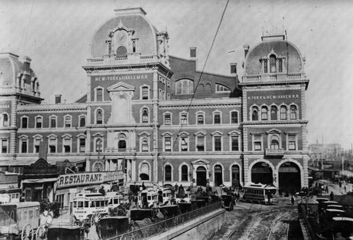 Amerikanischer Photograph um 1880: Grand Central Depot