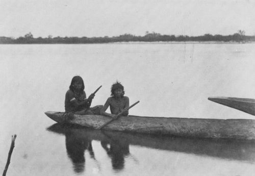 Paraguayischer Photograph um 1890: Indianer