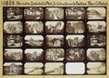 Deutscher Photograph um 1858: Lehrtafel Nr. 9 mit 25 Photographien, zum Kabinettformat, Aufnahmen: Schsische Schweiz
