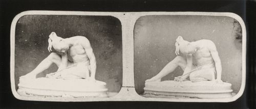 Englischer Photograph um 1851: Marmorskulptur, London