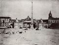 Italienischer Photograph um 1865-1870: Piazza del Popolo
