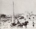 Italienischer Photograph um 1871: Piazza dell'Esquilino und Villa Massimo