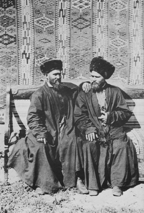 Russischer Photograph um 1885: Tataren aus Kasan