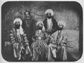 Russischer Photograph um 1890: Turkmenische Würdenträger in Merw