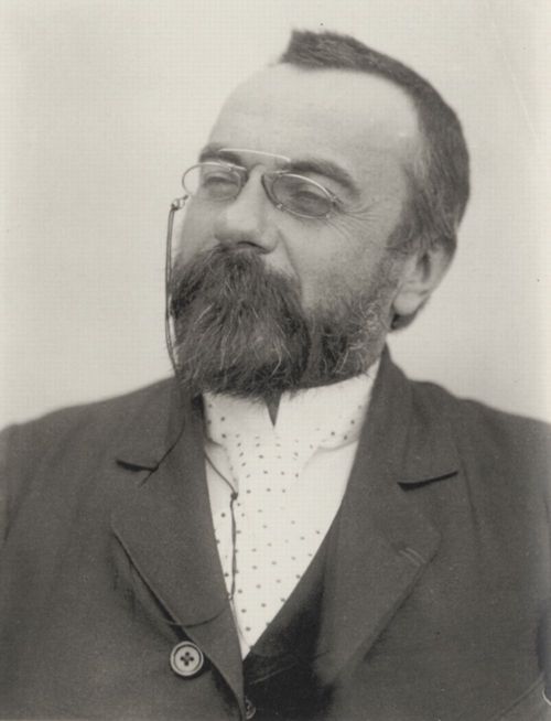 Zola, Francois Emile: Alfred Bruneau (1857-1934), Komponist, Autor lyrischer Dramen, die auf Romane von Zola zurckgehen