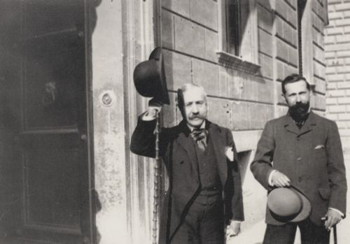 Zola, Francois Emile: Attilio Luzzato (links) und der Graf Bertolelli