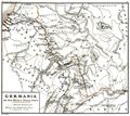 Mommsen, Theodor/Rmische Geschichte/Fnfter Band/Karten/Karte V. Germania.