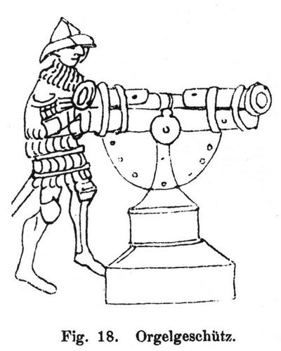 Fig. 18. Orgelgeschütz.