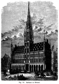 Fig. 72. Rathaus zu Brüssel.