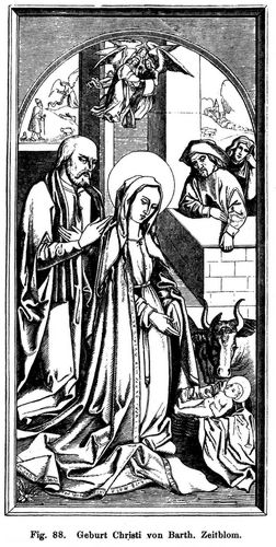 Fig. 88. Geburt Christi von Barth. Zeitblom. 