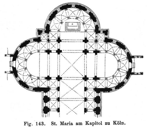 Fig. 143. St. Maria am Kapitol zu Köln. 
