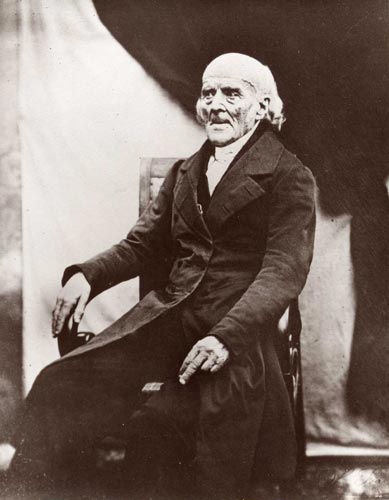 Samuel Hahnemann (Daguerreotypie von 1841)