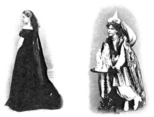 Marie Lehmann als Leonore im Troubadour. Prinzessin von Trapezunt.